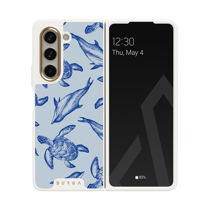 Aquatic Dance - Samsung Galaxy Z Fold 5 Funda