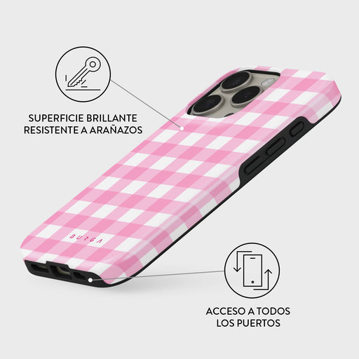 Think Pink - iPhone 16 Pro Funda 3
