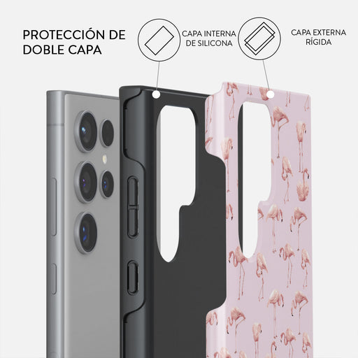 Nostalgic Pink - Samsung Galaxy S24 Ultra Funda 2