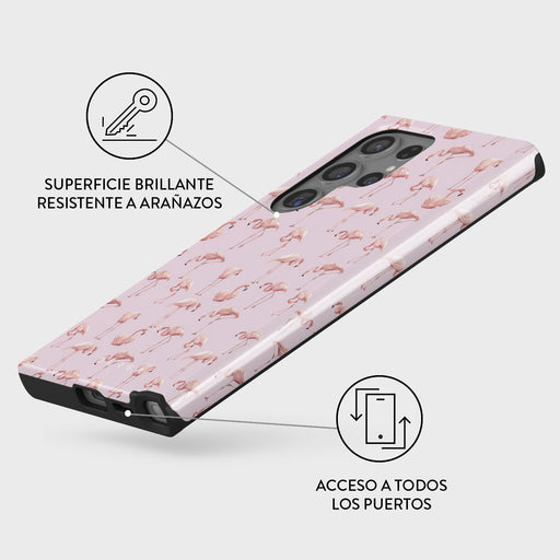 Nostalgic Pink - Samsung Galaxy S24 Ultra Funda 3