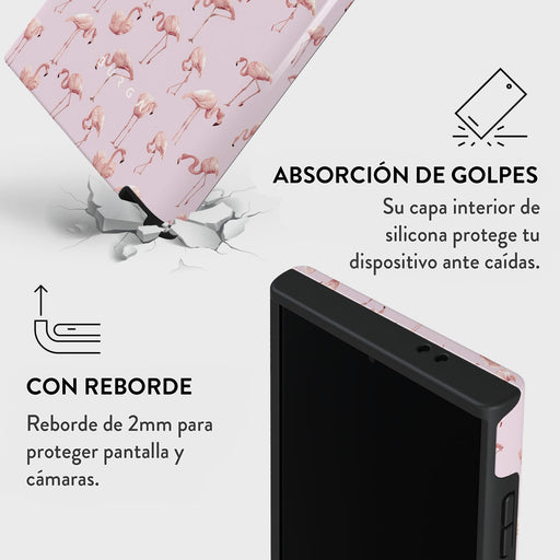 Nostalgic Pink - Samsung Galaxy S24 Ultra Funda 4