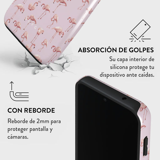 Nostalgic Pink - Samsung Galaxy S23 FE Funda 4