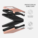 Pink Croco - Samsung Galaxy Z Flip 3 Funda 2