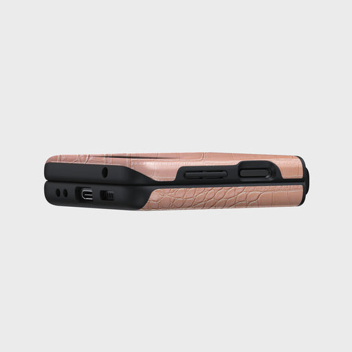 Pink Croco - Samsung Galaxy Z Flip 3 Funda 7