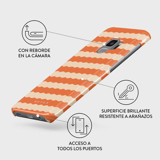 Papaya - Samsung Galaxy S9 Funda 3