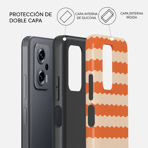 Papaya - Xiaomi Redmi Note 11T Pro / 11T Pro+ Funda 2