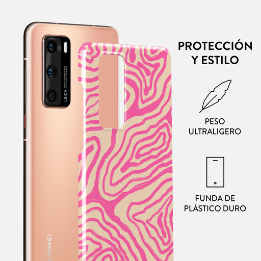 Pink Shores - Huawei P40 Funda 2