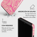 Pink Shores - Google Pixel 7 Pro Funda 4