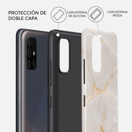 Vanilla Sand - Samsung Galaxy A51 4G Funda 2