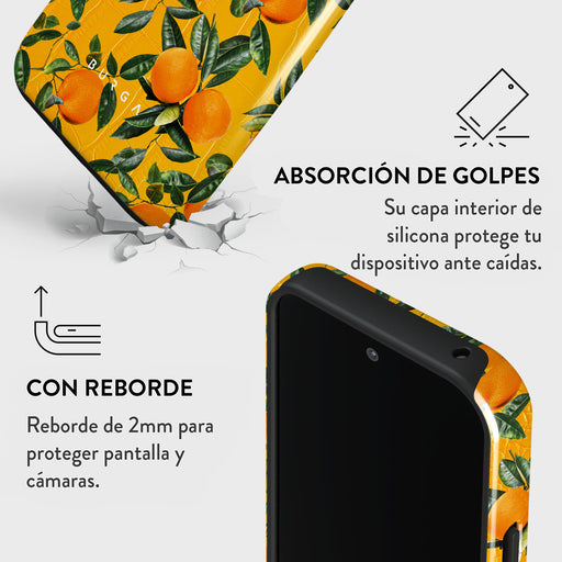 Orange Lemonade - Google Pixel 9 Pro Funda 4