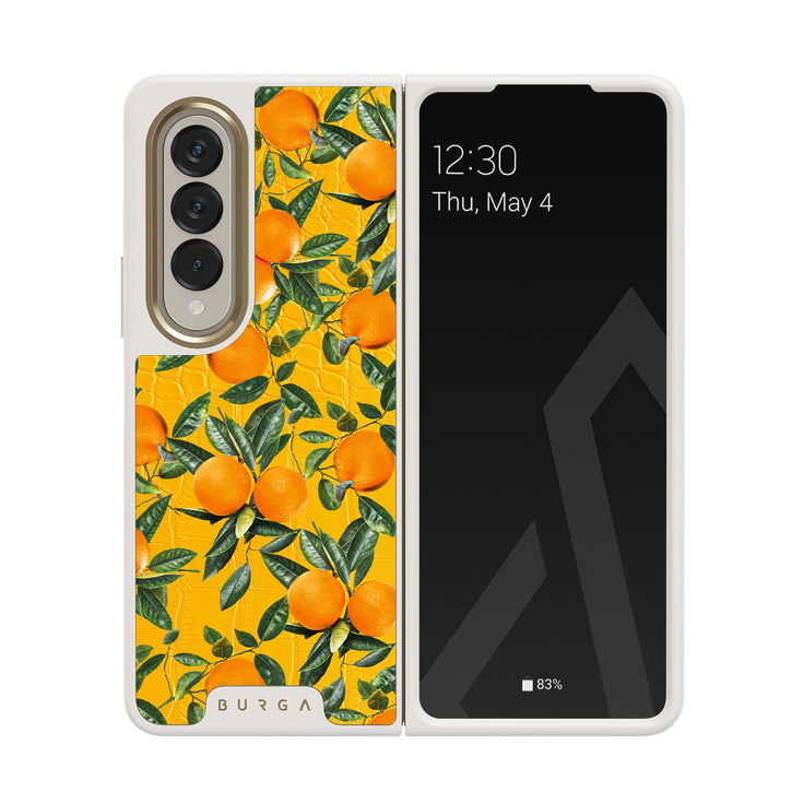 Orange Lemonade - Samsung Galaxy Z Fold 4 Funda