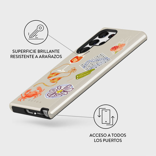 Seaside Muse - Samsung Galaxy S22 Ultra Funda 7