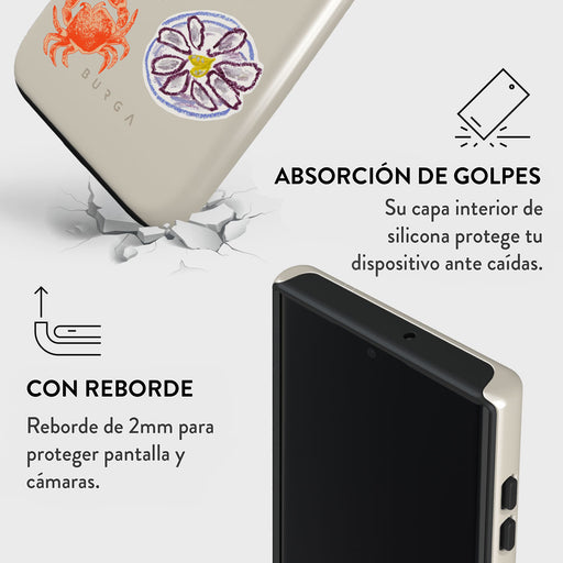 Seaside Muse - Samsung Galaxy S22 Ultra Funda 8