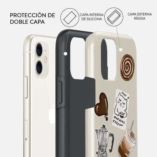 Oat Milk Please - iPhone 11 Funda 2
