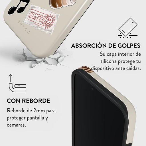Oat Milk Please - iPhone 16e Funda 4