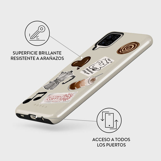 Oat Milk Please - Samsung Galaxy A12 4G Funda 3