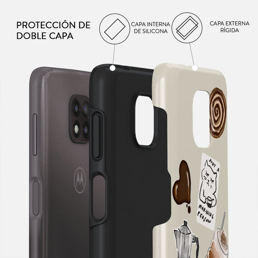 Oat Milk Please - Motorola Moto G Power 2021 Funda 2