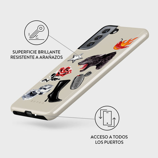 Rebel - Samsung Galaxy S21 Funda 3