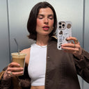 Oat Milk Please - iPhone 16e Funda 6