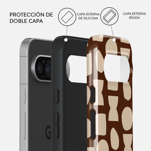 Terracotta - Google Pixel 9 Funda 2