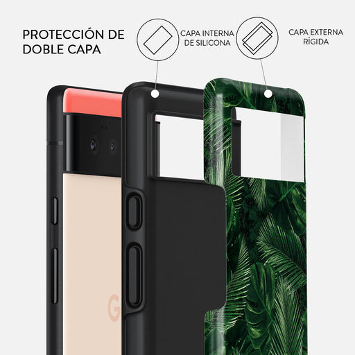 Tropical Garden - Google Pixel 6a Funda 2
