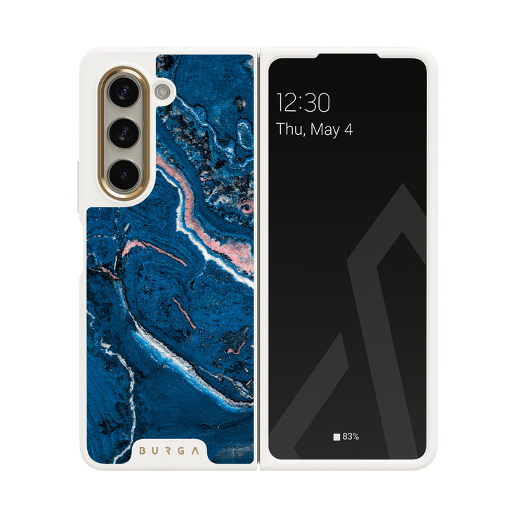Blue Lagoon - Samsung Galaxy Z Fold 5 Funda