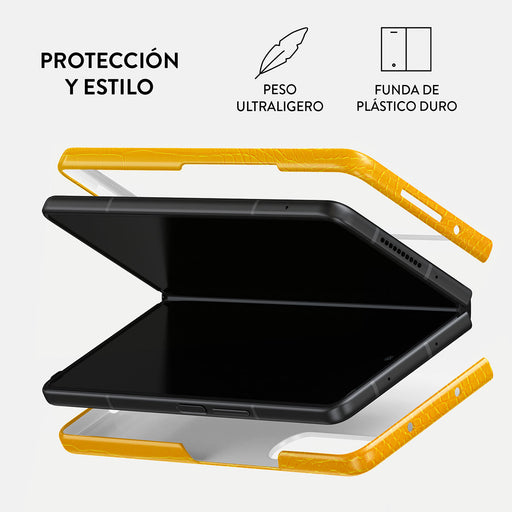 Canary Yellow - Samsung Galaxy Z Fold 3 Funda 2