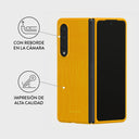Canary Yellow - Samsung Galaxy Z Fold 3 Funda 3