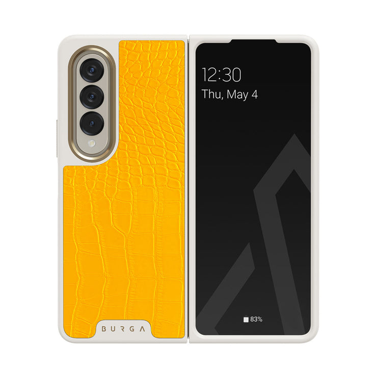 Canary Yellow - Samsung Galaxy Z Fold 4 Funda