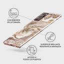 Cappuccino - Samsung Galaxy Note 20 Ultra 4G / 5G Funda 3