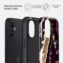Purple Skies - iPhone 12 Funda 6