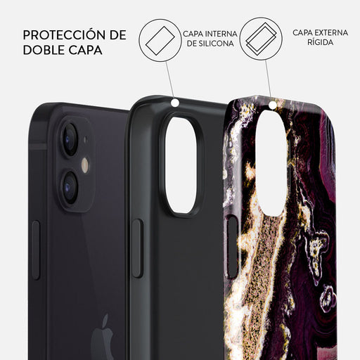Purple Skies - iPhone 12 Funda 6