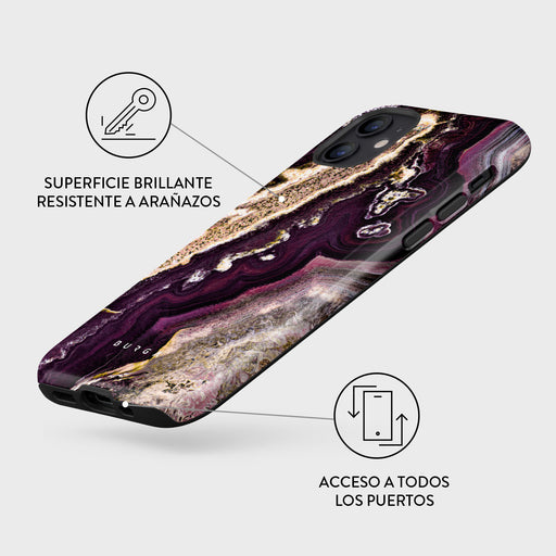 Purple Skies - iPhone 12 Funda 7
