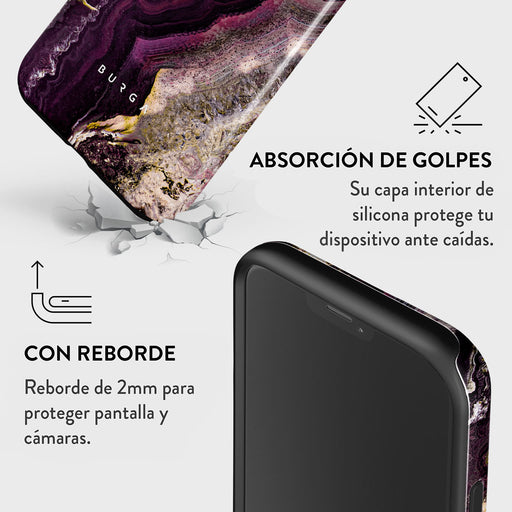 Purple Skies - iPhone 12 Funda 8